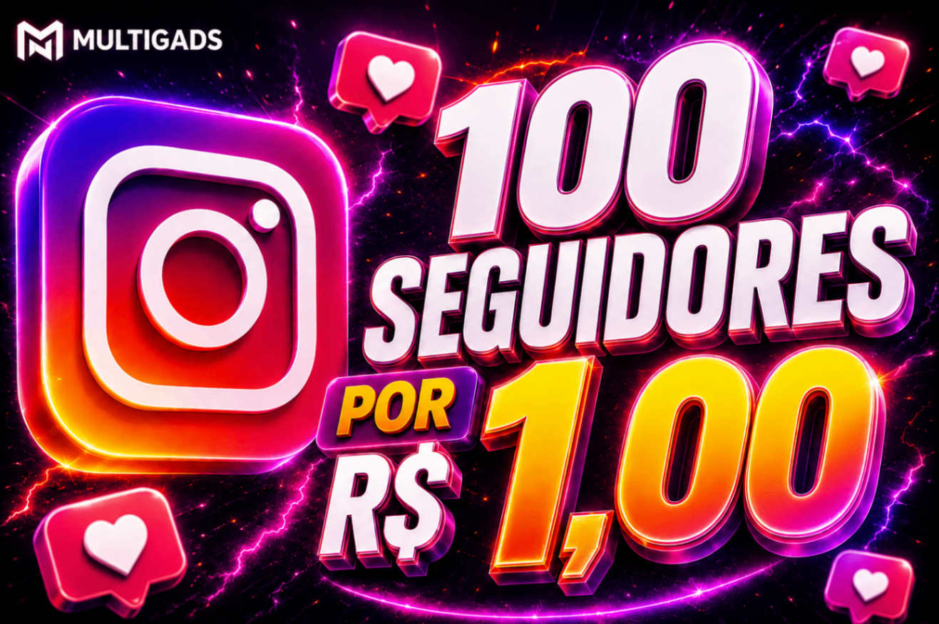 ✅ 🧑‍🤝‍🧑 100 SEGUIDORES INSTAGRAM POR R$ 1,00